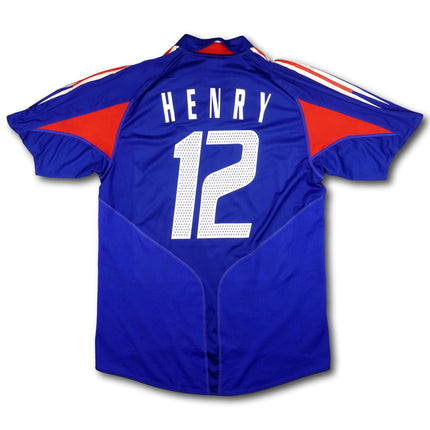 Frankreich 2004 Trikot heim - HENRY #12 - 8/10 - [L]