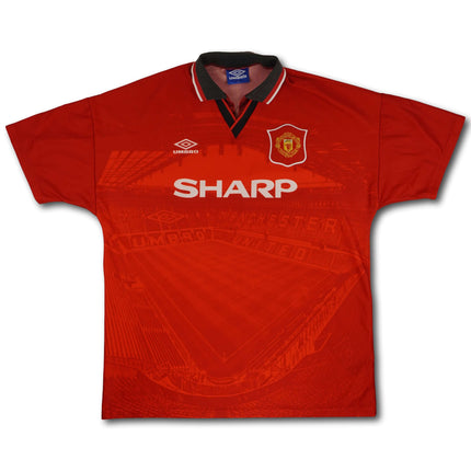 Manchester United 1994-96 Trikot heim - 8/10 - [XL]