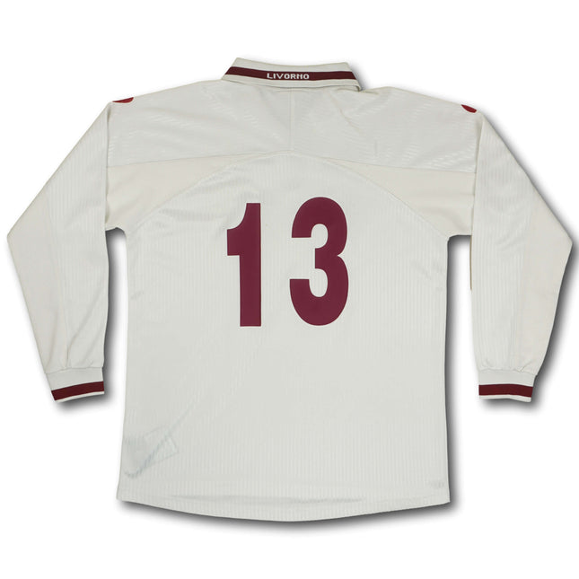 US Livorno 1915 2000-01 auswärts XL #13 vintage asics