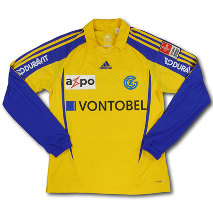 GC Zürich 2010-11 Trikot auswärts Match Worn mit COA - L/S - Abrashi #8 - 7/10 - [M]