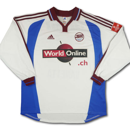 Servette FC 2000-01 Trikot auswärts Match Prepared - L/S - Vanetta #14 - 6/10 - [XL]