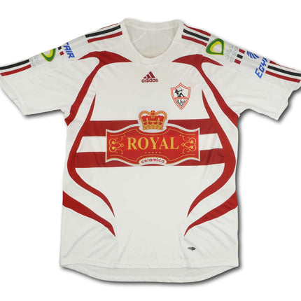 al Zamalek SC 2009-10 Trikot heim Match Prepared mit COA - #9 - 5/10 - [L]