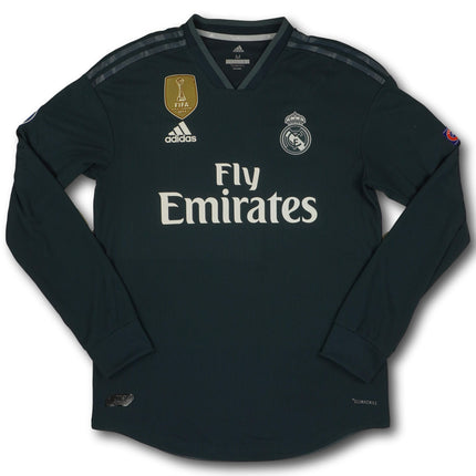 Real Madrid 2018-19 Trikot auswärts - L/S - GUTI. HAZ #14 - 8/10 - [M]