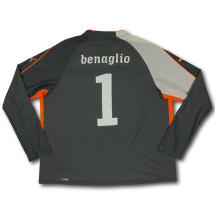 Schweiz 2010 Trikot torhüter signiert - L/S - BENAGLIO #1 - 7/10 - [XL]