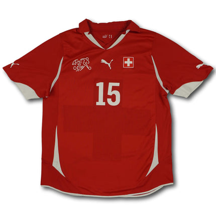 Schweiz 2010 Trikot heim - YAKIN #15 - 5/10 - [XL]