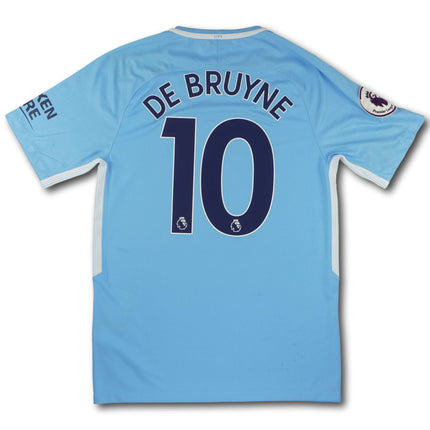 Manchester City 2017-18 Trikot heim - De Bruyne #10 - 8/10 - [S]