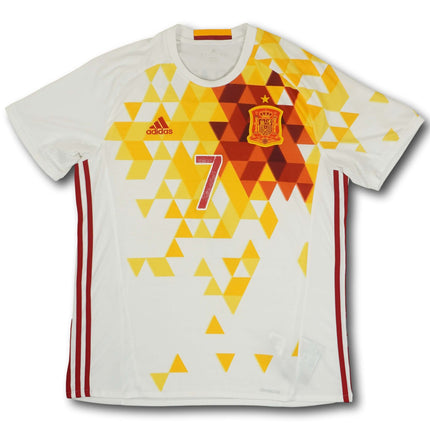 Spanien 2016 Trikot auswärts  - MORATA #7 - 9/10 - [L]