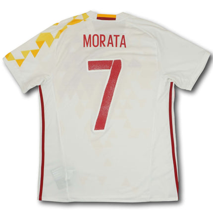 Spanien 2016 Trikot auswärts  - MORATA #7 - 9/10 - [L]