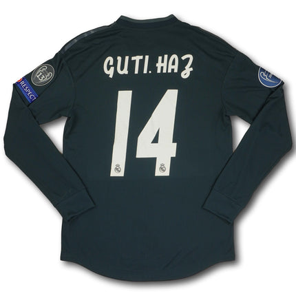 Real Madrid 2018-19 Trikot auswärts Player Specs - L/S - GUTI.HAZ #14 - 9/10 - [M]