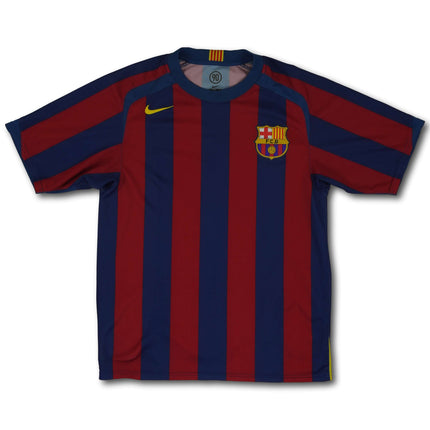 FC Barcelona 2005-06 Trikot heim Basic - Messi #30 - 5/10 - [S]