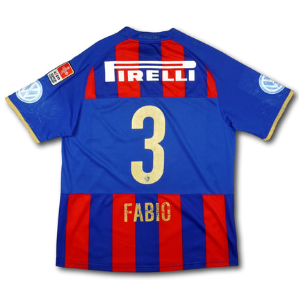 FC Basel 2008-10 Trikot heim Double-Saison (09/10) - FABIO #3 - 5/10 - [L]