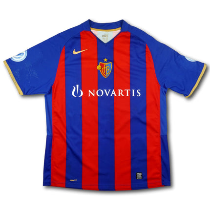 FC Basel 2008-10 Trikot heim Double-Saison (09/10) - FABIO #3 - 5/10 - [L]