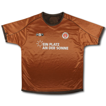 FC St. Pauli 2010-11 Trikot heim 100-Jahre Jubiläum & beidseitig tragbar - 9/10 - [L]
