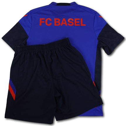 FC Basel 2024-25 Trikot training Player Issue inkl. Shorts - #8 - 8/10 - [L]