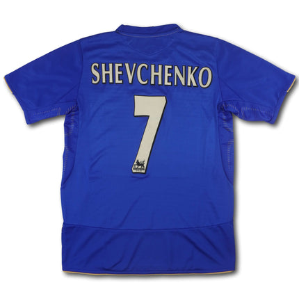 Chelsea FC 2005-06 Trikot heim 100 Jahre Jubiläum & Meistersaison - SHEVCHENKO #7 - 6/10 - [S]