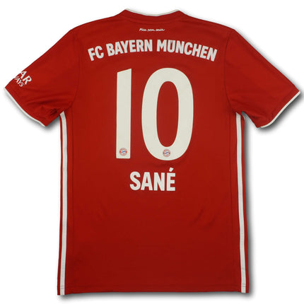 FC Bayern München 2020-21 Trikot heim Meistersaison - Sané #10 - 7/10 - [S]
