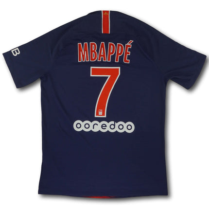 Paris Saint-Germain 2018-19 Trikot heim Player Specs - Mbappé #7 - 9/10 - [M]
