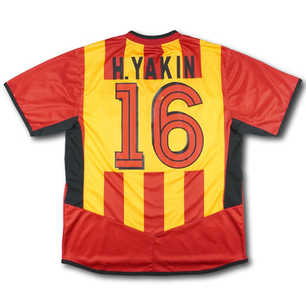 Galatasaray 2004-05 Trikot heim - H.YAKIN #16 - 5/10 - [S]