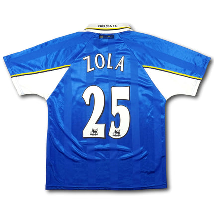 Chelsea FC 1997-99 Trikot heim - ZOLA #25 - 8/10 - [L]