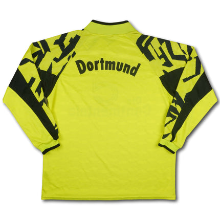 Borussia Dortmund 1991-92 Trikot heim - L/S - 6/10 - [L]