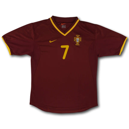 Portugal 2000 Trikot heim - Figo #7 - 8/10 - [Kids XL]