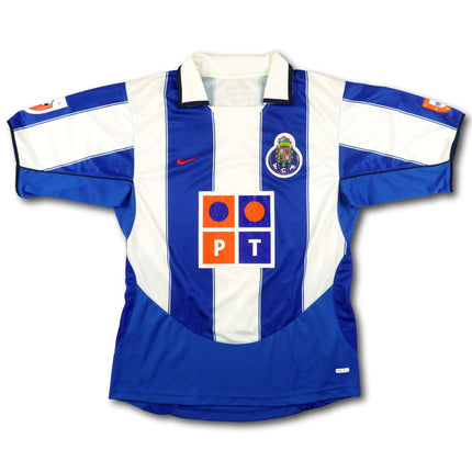 FC Porto 2003-04 Trikot heim Champions League Sieger - R. CARVALHO #4 - 5/10 - [M]
