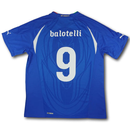 Italien 2010 Trikot heim - Balotelli #9 - 9/10 - [XL]