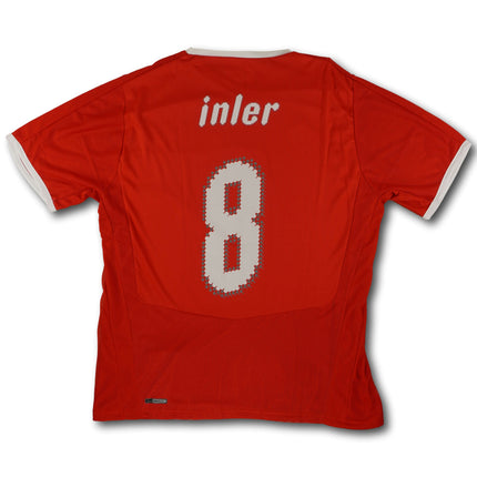 Schweiz 2008 Trikot heim - Inler #8 - 9/10 - [XL]