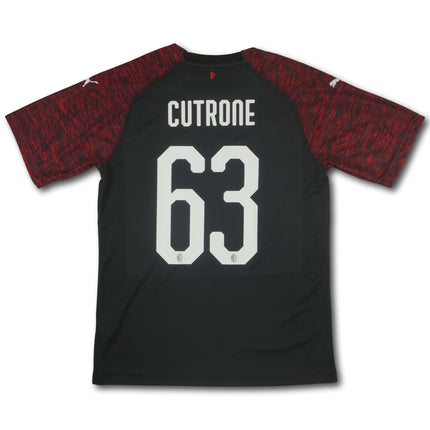 AC Milan 2018-19 Trikot drittes - Cutronne #63 - 9/10 - [M]