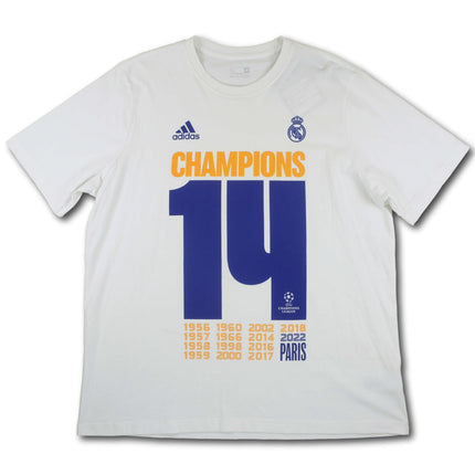 Real Madrid 2022 T-Shirt fan Champions League Sieger - 8/10 - [XL]