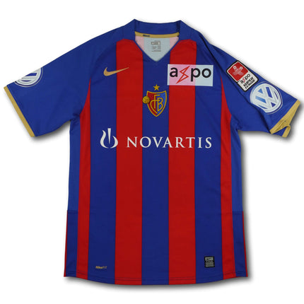 FC Basel 2008-10 Trikot heim Meistersaison (09/10) - Stocker #14 - 6/10 - [S]