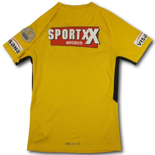 BSC Young Boys 2018-19 Trikot heim Meistersaison mit Meisterpatch - 6/10 - [S]