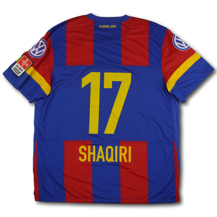 FC Basel 2010-12 Trikot heim Meistersaison - Shaqiri #17 - 6/10 - [XL]