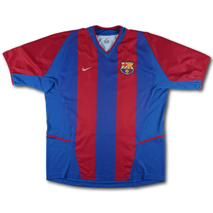 FC Barcelona 2002-03 Trikot heim - SAVIOLA #7 - 7/10 - [XL]