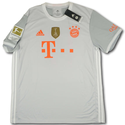 FC Bayern München 2020-21 Trikot auswärts BNWT Meistersaison - BOATENG #17 - 10/10 - [XL]
