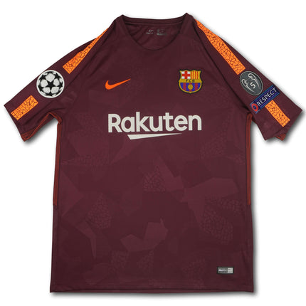 FC Barcelona 2017-18 Trikot drittes Meistersaison - MESSI #10 - 8/10 - [M]