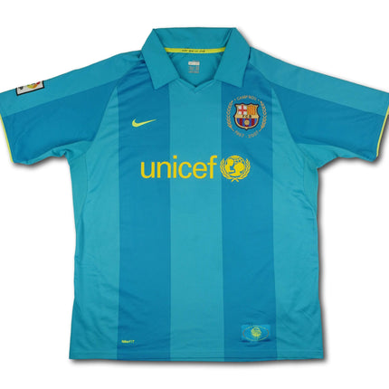 FC Barcelona 2007-09 Trikot auswärts Triplesaison (08/09) - MESSI #19 - 8/10 - [XL]
