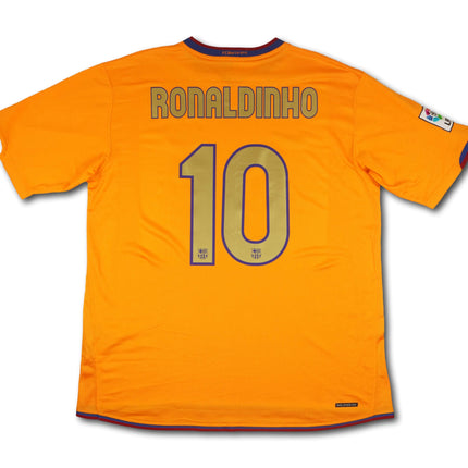 FC Barcelona 2006-08 Trikot auswärts - RONALDINHO #10 - 7/10 - [XL]