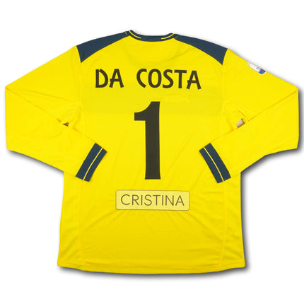 Novara Calcio 2014-16 Trikot torhüter - L/S - DA COSTA #1 - 9/10 - [XL]