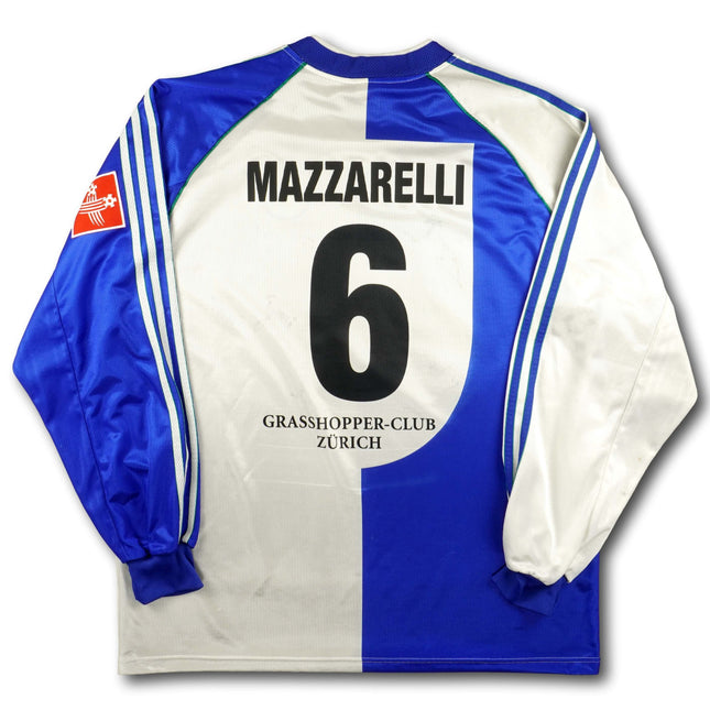GC Zürich 1998-00 Trikot heim Player Issue - L/S - MAZZARELLI #6 - 5/10 - [XL]