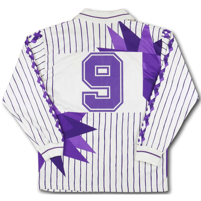 ACF Fiorentina 1991-92 Trikot auswärts - L/S - #9 - 6/10 - [M]