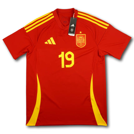 Spanien 2024 Trikot heim EM-Sieger / BNWT - LAMINE YAMAL #19 - 10/10 - [S]