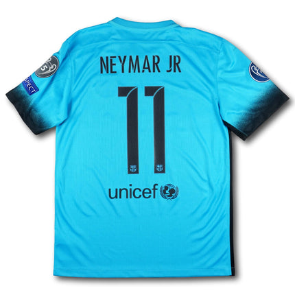 FC Barcelona 2015-16 Trikot drittes Meistersaison  - NEYMAR #11 - 6/10 - [M]