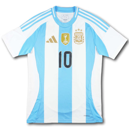 Argentinien 2024 Trikot heim Copa America Sieger - MESSI #10 - 7/10 - [S]