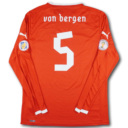 Schweiz 2012 Trikot heim - L/S - VON BERGEN #5 - 7/10 - [XL]
