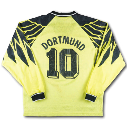 Borussia Dortmund 1994-95 Trikot heim Meistersaison - L/S - #10 - 6/10 - [XL]