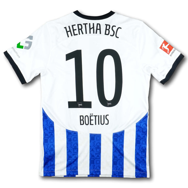 Hertha Berlin 2022-23 Trikot heim inkl. Hose - BOËTIUS  #10 - 8/10 - [S]
