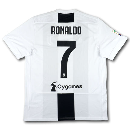 Juventus 2018-19 Trikot heim - RONALDO #7 - 9/10 - [L]