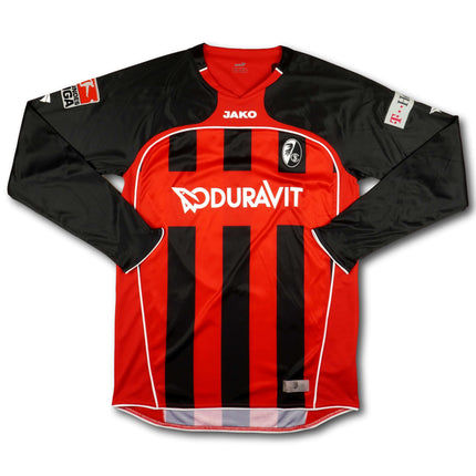 SC Freiburg 2008-09 Trikot heim - L/S - BUTSCHER #5 - 7/10 - [L]