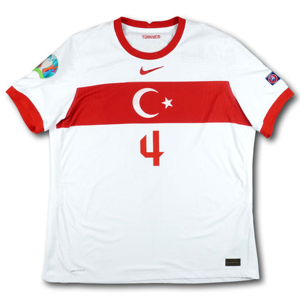 Türkei 2020 Trikot heim Player Specs - ÇAGLAR #4 - 9/10 - [XL]